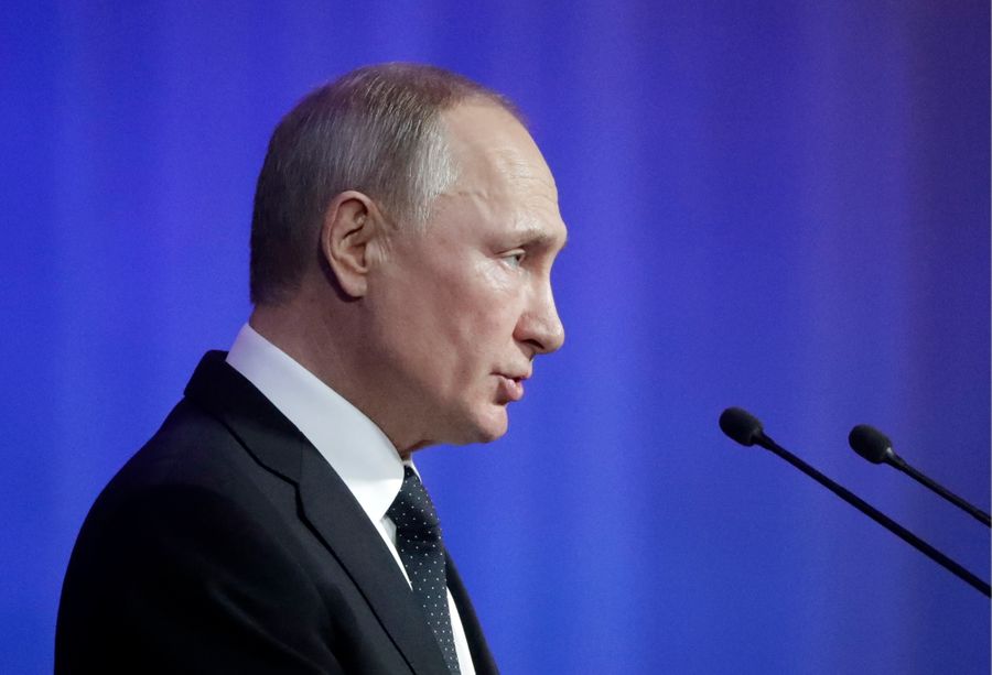 Президент России Владимир Путин. Фото © ТАСС / Михаил Метцель