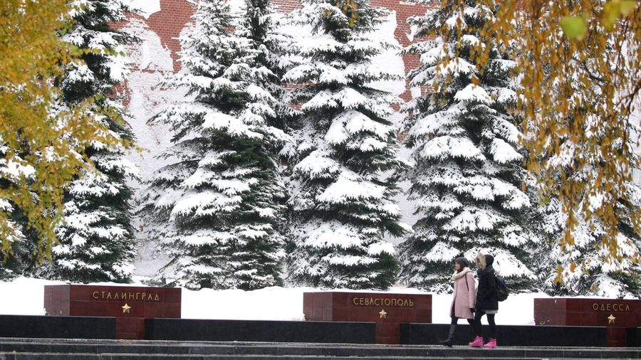 Аналогичный мемориал в Москве. Фото © ТАСС / Геодакян Артём