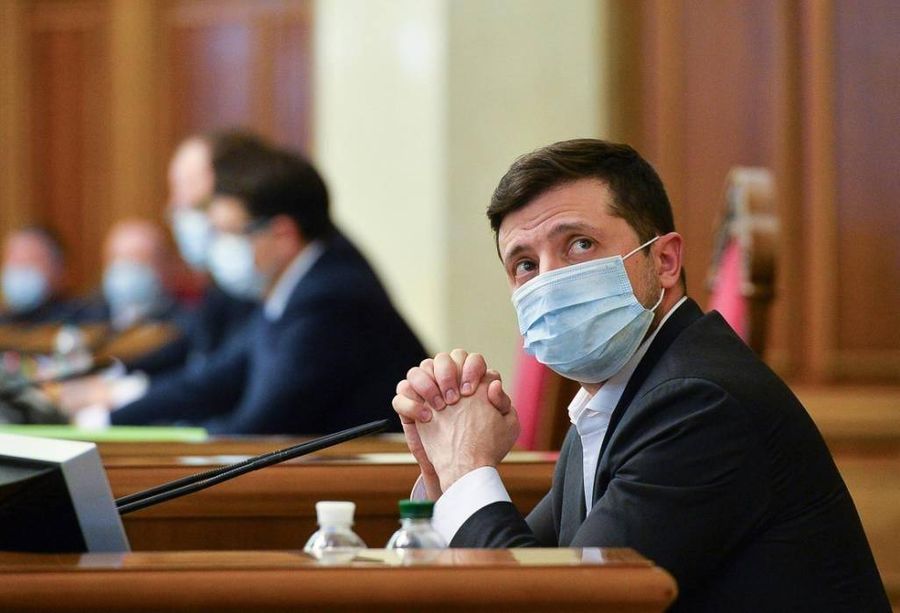 Президент Украины Владимир Зеленский. Фото © ТАСС / EPA / STR