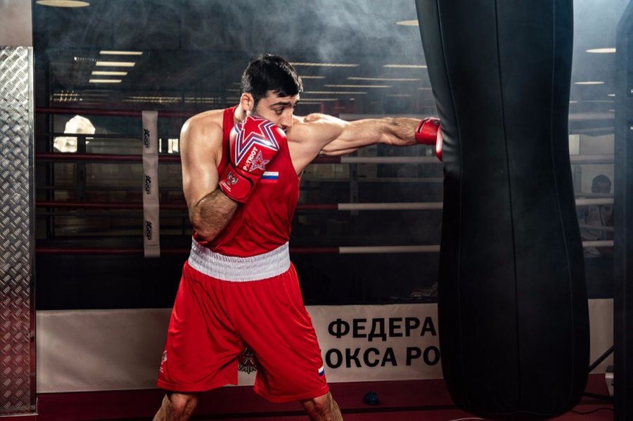 Георгий Кушиташвили. Фото © VK / Федерация бокса России