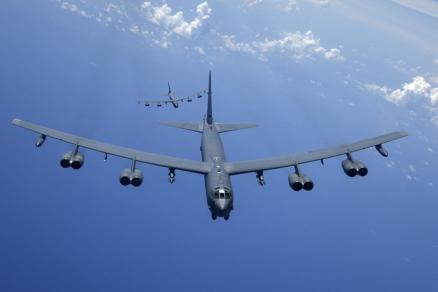Бомбардировщик B-52. Фото © ТАСС / U.S. Air Force / ZUMA Wire