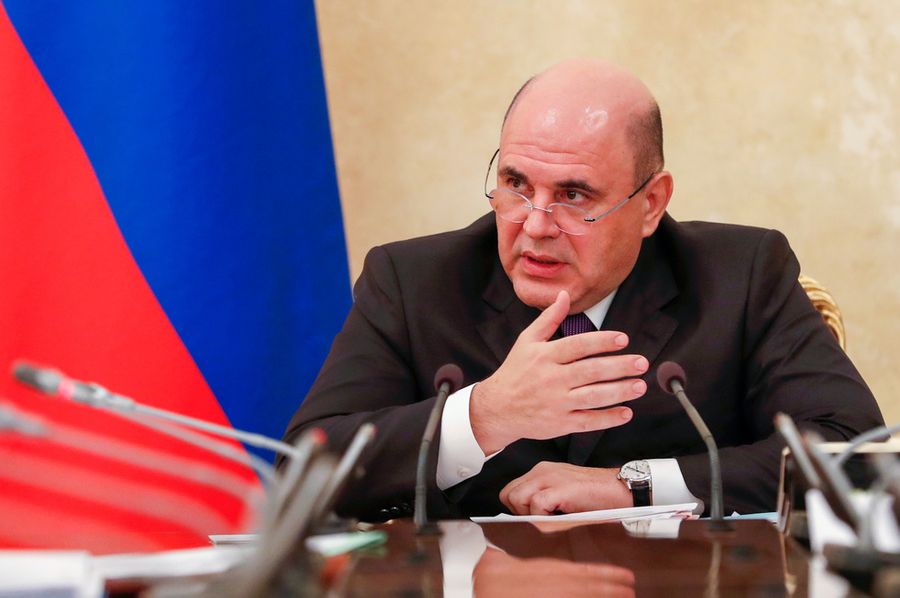 Премьер-министр России Михаил Мишустин. Фото © ТАСС / Дмитрий Астахов