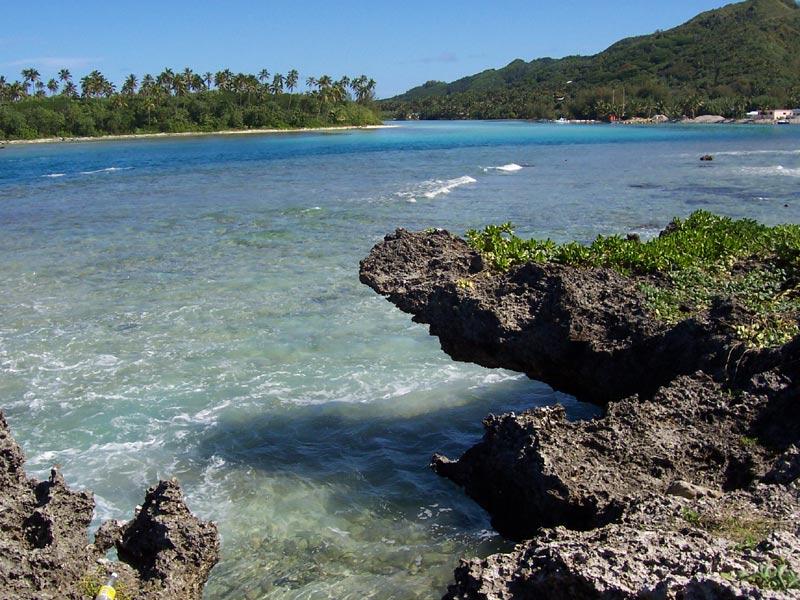 Остров Раротонга в Тихом океане. Фото © Wikipedia