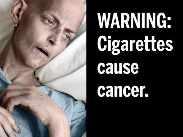 В США напоминают, что курение вызывает рак