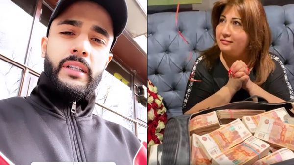 Блогер Гасанов похвастался на видео, как поздравляет маму, подарив ей сумку, набитую деньгами