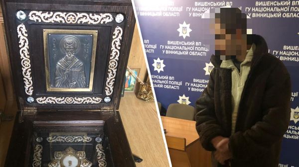 На Украине бывший заключённый украл из храма мощи Николая Чудотворца и подарил их другу