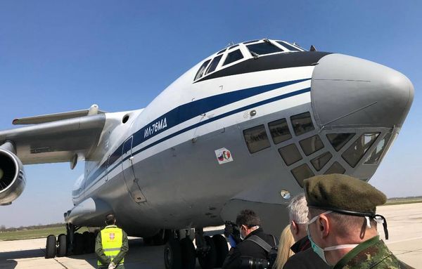 В Сербию прилетели все 11 самолётов ВКС РФ с гуманитарной помощью 