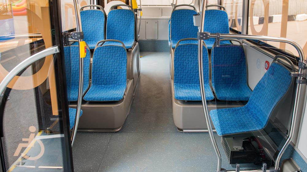 Фото сидения в автобусе