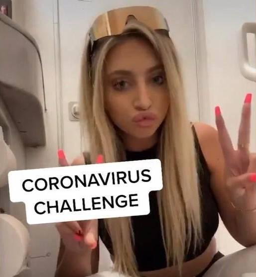 Блогерша вызвала небывалое отвращение в Сети, доказав на видео, что ей плевать на коронавирус