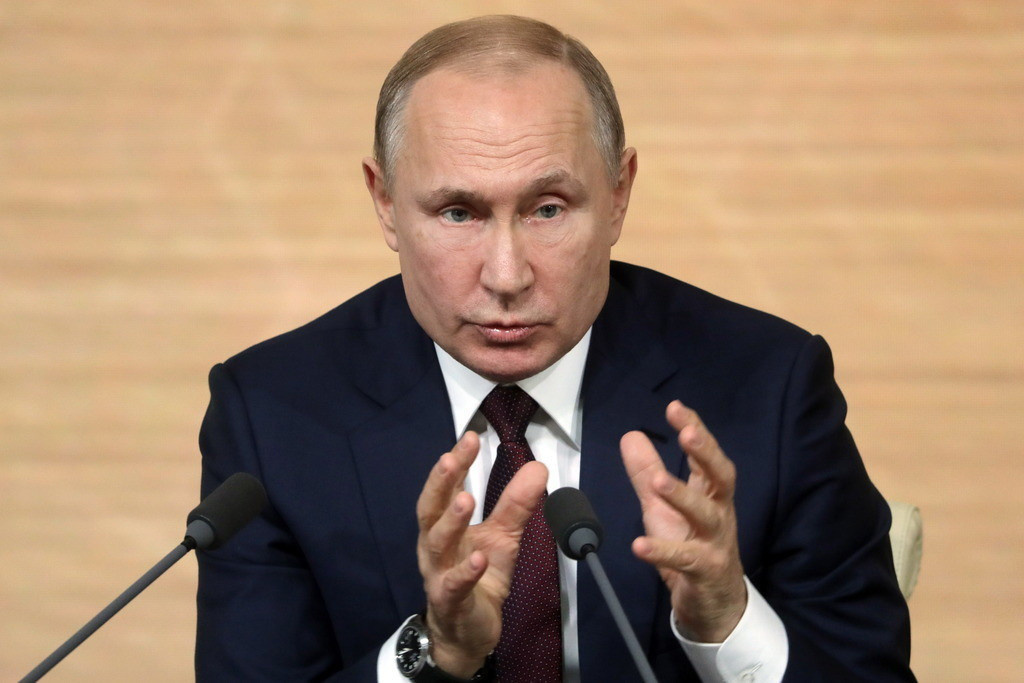 Владимир Путин. Фото © ТАСС / Михаил Метцель
